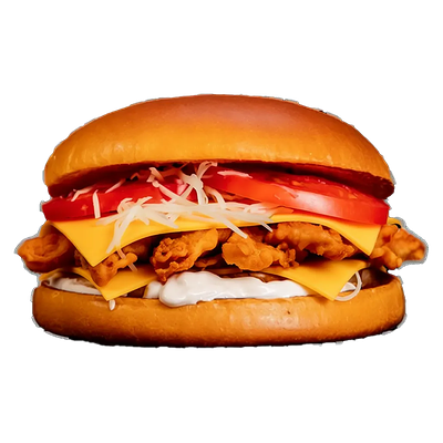 Цезарь бургер double в Fat house по цене 580 ₽