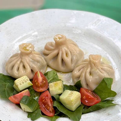 Хинкали с растительным мясом веган в Я люблю тебя по цене 670 ₽
