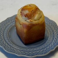 Бриошь с грудинкой в Кафе Ателье