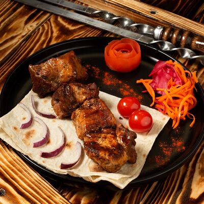 Свиная мякоть в Золотой шампур по цене 480 ₽