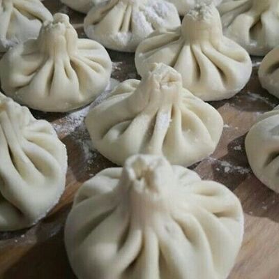 Хинкали с сыром сулугунив Хачапурная в римском по цене 800 ₽