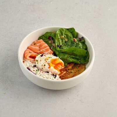 Картофельные драники с лососем в Chang по цене 760 ₽