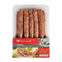 Колбаски с телятиной и базиликом охлажденные Почти готово лоток в Азбука Вкуса Экспресс Меню