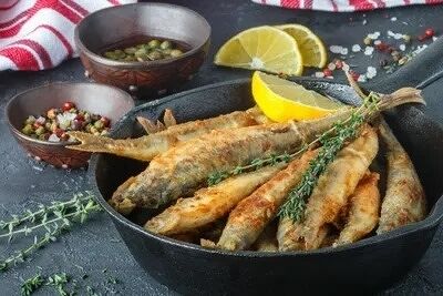 Корюшка жареная в Ресторан Кавказ по цене 420 ₽