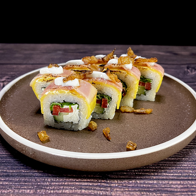 Теплый ролл Бекон-чиз в Hatimaki по цене 569 ₽