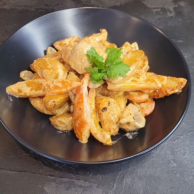 Жаркое с курицейв Лапшичная ВокБери по цене 589 ₽