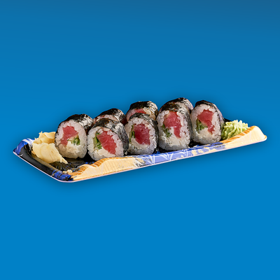 Магуро маки (Ролл с тунцом и огурцом) в Yume sushi по цене 590 ₽