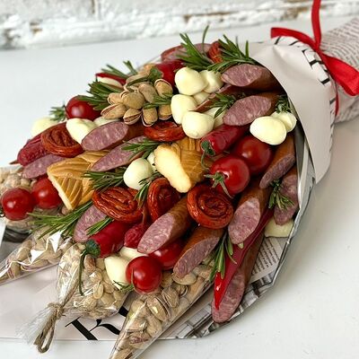 Мужской букет №13 в Buketonline - Съедобные букеты и клубника в шоколаде по цене 5500 ₽