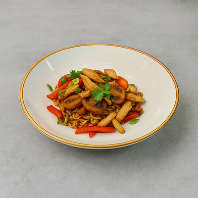 Жареный Рамен в Мэджик ролл по цене 669 ₽