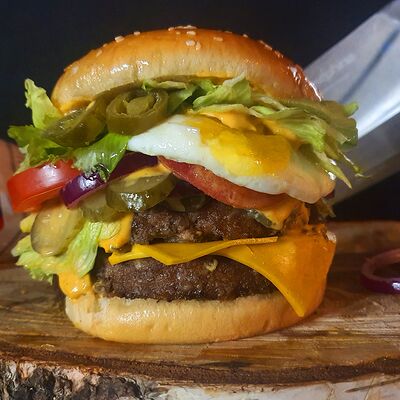 Сытый батя в ПАПА БУРГЕР по цене 535 ₽