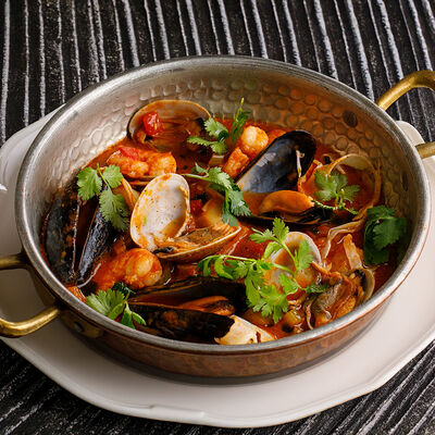 Соте из морепродуктов в Ginza по цене 2890 ₽