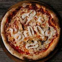 Пицца с морепродуктамив Gioffre