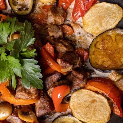 Садж из бараньей мякоти в Гранд Терраса по цене 2550 ₽