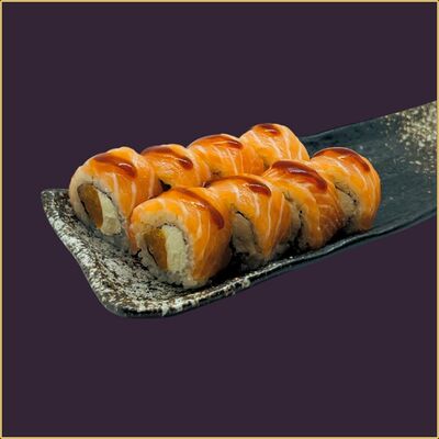 Ролл Филадельфия Мандарин в Happy Fish Premium по цене 948 ₽