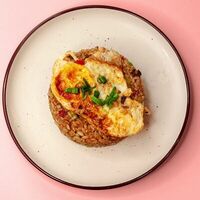 Жареный рис с Курицей (Поккым с курицей) в Mornis Корейская кухня