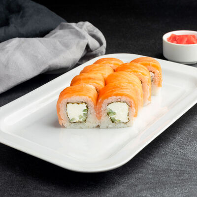 Ролл Филадельфия в Vkus Land по цене 385 ₽