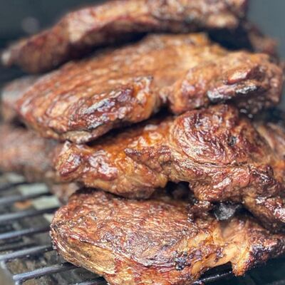 Шашлык из говядиныв Мангал & Кебаб по цене 790 ₽