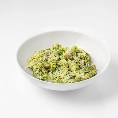 Паста с цыпленком в сливочно-шпинатном соусе в Dobro кофе по цене 510 ₽