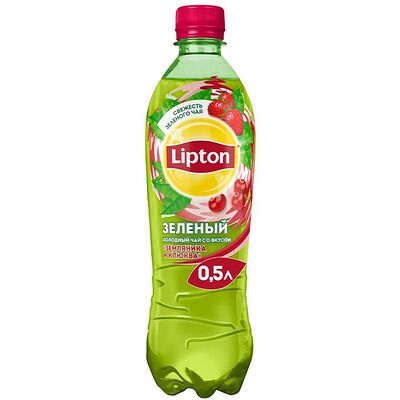 Lipton Зелёный чай земляника-клюква в Просто шаверма по цене 140 ₽