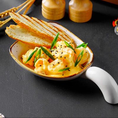 Креветки тигровые в сырно-сливочном соусе в Brewsell по цене 1150 ₽