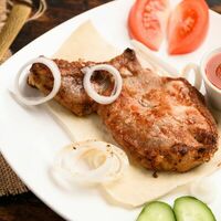Шашлык из cвинoй корейки в ARAN