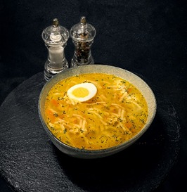 Суп-лапша по-домашнему в Кубанские пивоварни по цене 350 ₽