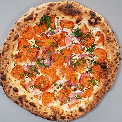 Пицца Сливочная Пепперонив Итальянцы по цене 440 ₽