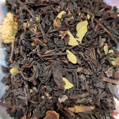 Чай листовой черный ароматизированный Райское Наслаждение в Зелёный Домик по цене 200 ₽