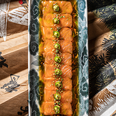 Тирадито из лосося в COBA restaurant по цене 1380 ₽