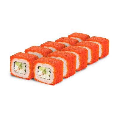 Ролл Калифорния с креветкой в Sushi & Roll's по цене 2450 ₸