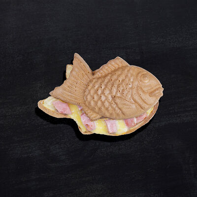 Тайяки ветчина-сыр в Kitsune Cafe по цене 280 ₽