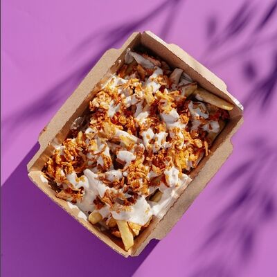 Картофельный бокс фри с курицей в Вертимский по цене 419 ₽