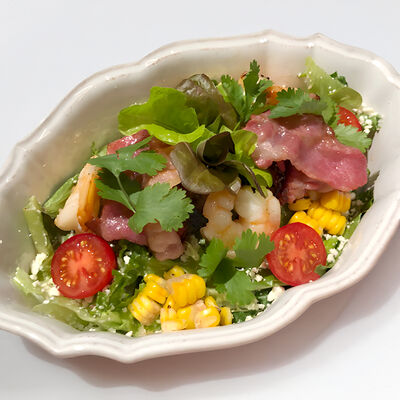 Салат, креветки, бекон в Sangre Fresca по цене 1190 ₽