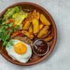 Бифштекс с картофельными дольками в Hygge Kafe по цене 780