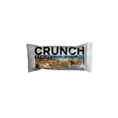 Батончик ореховый Crunch кокос-миндаль в STARS COFFEE по цене 120 ₽