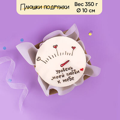 Бенто-торт Показатель любви 350 г в Плюшки подружки по цене 1440 ₽