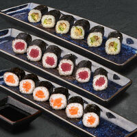 Нори сет (лосось, тунец, угорь) в Mojo