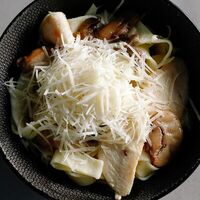 Паста с курицей и грибами в IceКафе