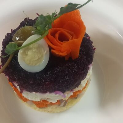 Сельдь под шубойв Шеф Пушкин по цене 580 ₽