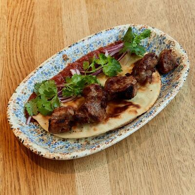 Шашлык из говядины в DVOR гриль-бистро по цене 920 ₽