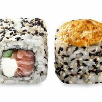 Запеченный ролл Philadelphia with salmon в Sushi Outlet