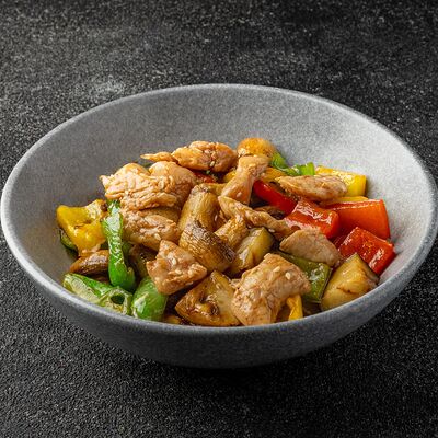 Овощи с курицей в Роллофф по цене 429 ₽