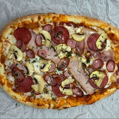 Римская пицца Мяснаяв Самурай по цене 830 ₽