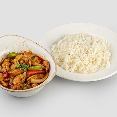 Айрим сай с курицей и рисом M в УЗБЕЧКА N1 по цене 3586 ₸