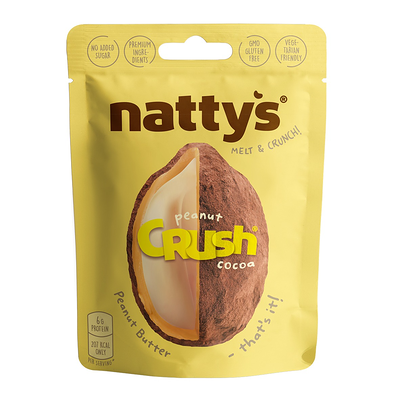 Драже Nattys Crush Peanut c арахисом в арахисовой пасте и какао в Soul in the Bowl по цене 200 ₽