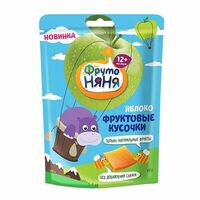 Фруктовые кусочки ФрутоНяня из яблок с 12 месяцев в Азбука Вкуса Экспресс Меню