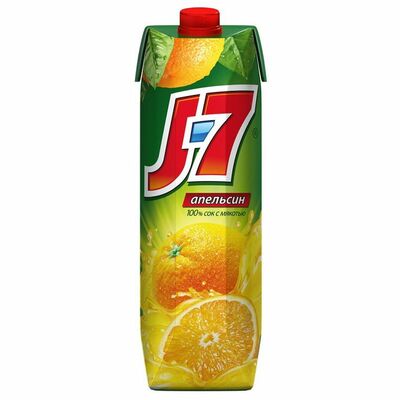 Сок J7 апельсин в Чайна Тун по цене 140