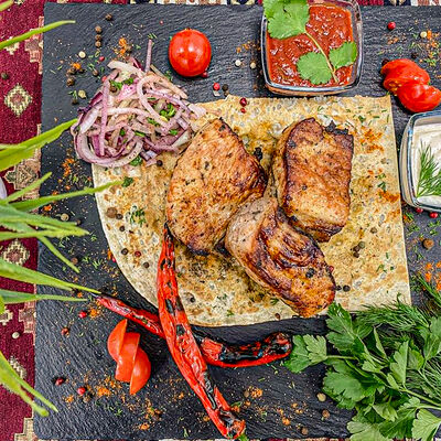 Шашлык из свиной мякоти в Хочу мясо по цене 530 ₽