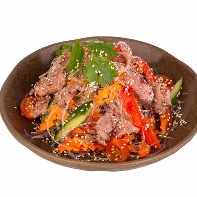 Салат фунчоза с говядиной в Pho Viet по цене 590 ₽