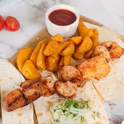 Шашлык из курицы с деревенским в Чайхона Вадуд по цене 810 ₽